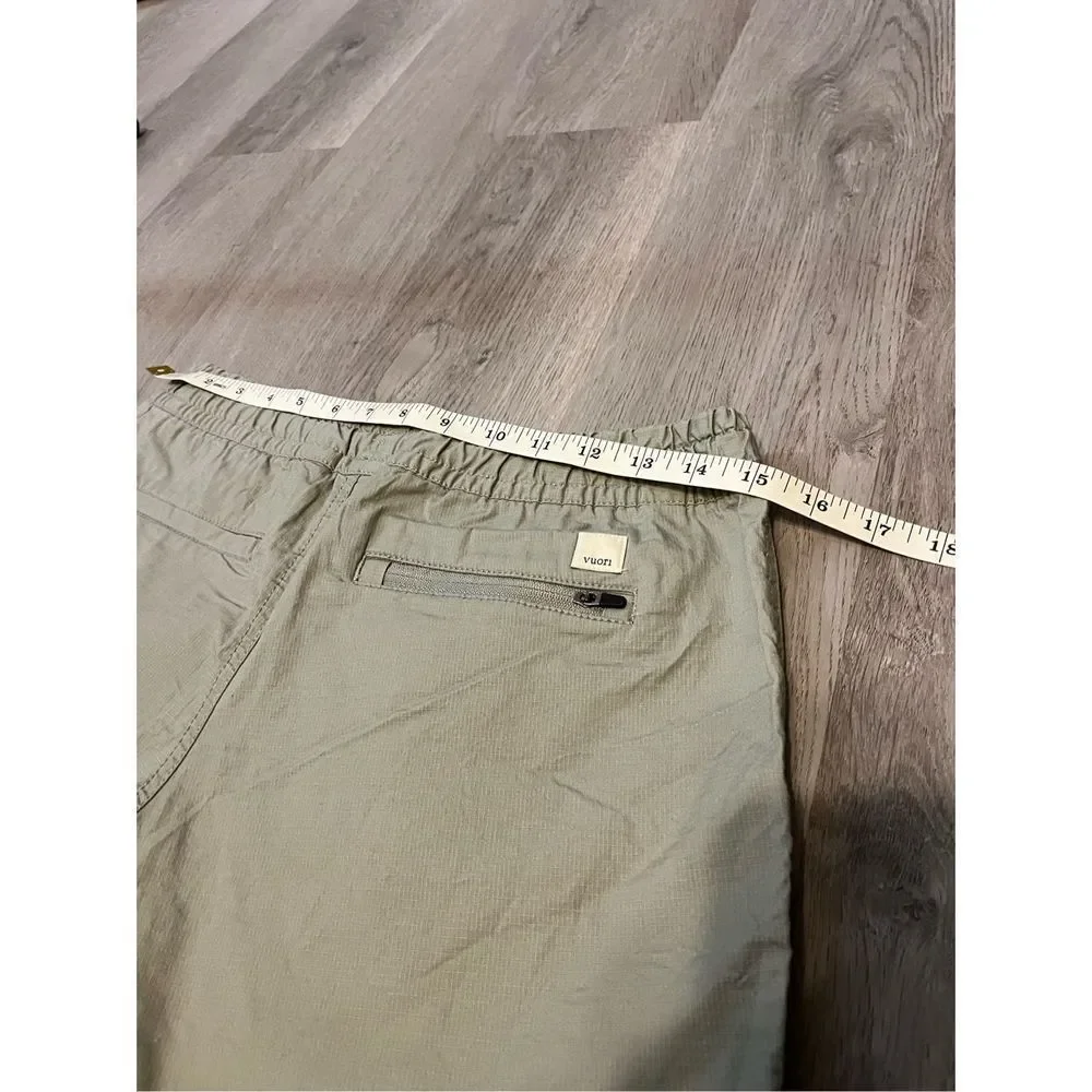 VUORI Vintage Ripstop Short -EUCALYPTUS- Size XS - Picture 5 of 7